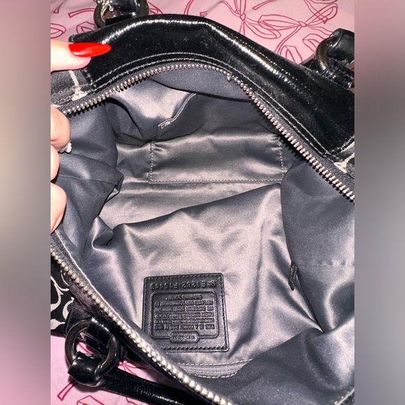 Monogram Coach Handbag - Picture 7 of 8